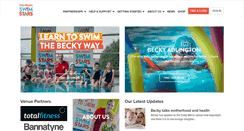 Desktop Screenshot of beckyadlingtonsswimstars.com