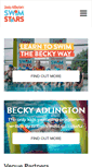 Mobile Screenshot of beckyadlingtonsswimstars.com